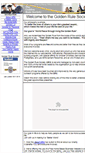 Mobile Screenshot of goldenrulesociety.org